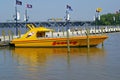 A Speedboat th the Dock